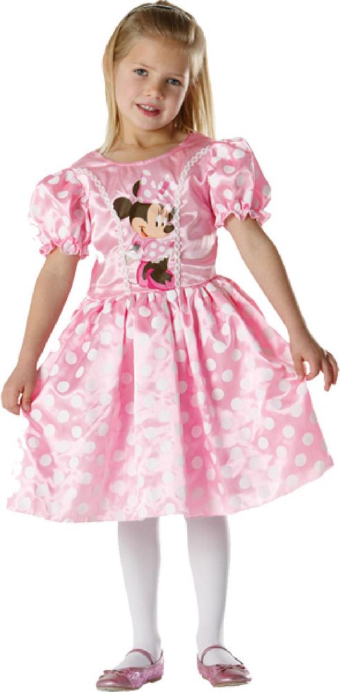 Image of Minnie Mouse Pink Classic - Child Costume 7-8 Years