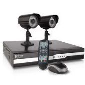 Storage Options Home DIY CCTV Kit 500GB Digital Video Recorder + 2 Outdoor Cameras CBID:1482848