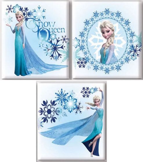 Image of Elsa Set Of 3 Canvas Arts