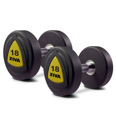 Image of Ziva Zvo Series Pu Dumbbells - 460kg Set - 5 Pairs, 42-50kg