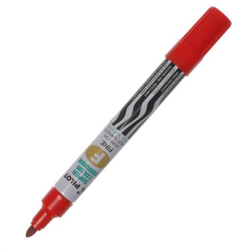 Image of Pilot Medium/fine Marker Red