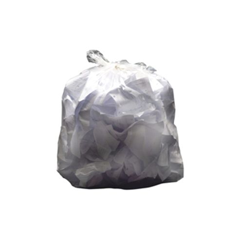 Image of Q-connect Square Bin Liner White Pack Of 1000 Kf73380