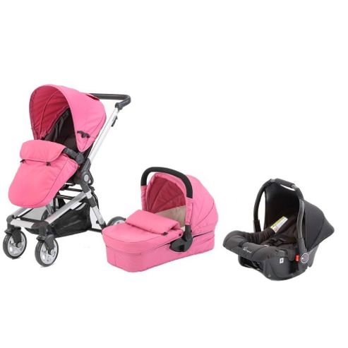 Image of Baby Elegance Beep Twist Travel System (pink)