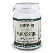 Cytoplan Biofood Magnesium 60 Tablets
