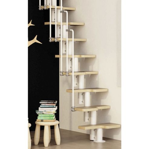 Image of Zipo Spiral Staircase 14 Treads Inc Landing