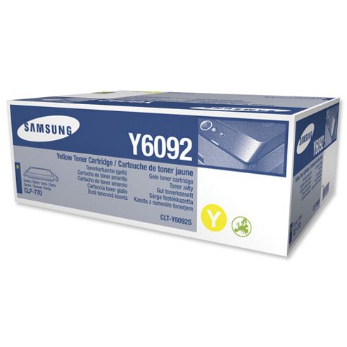 Image of Samsung Y6092s Toner For Clp-770nd - Yellow
