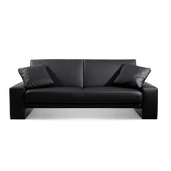 Julian Bowen Supra Sofa Bed in Black