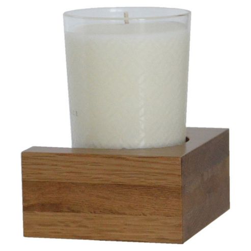 Image of Wireworks Simline Candle / Tumbler Shelf - Natural Oak