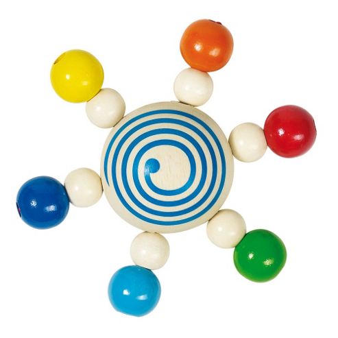 Image of Heimess 736220 Wooden Touch Ring (spinning Top With Pearls)