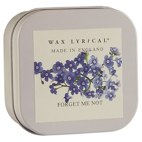 Image of Wax Lyrical Forget Me Knot Filled Tin Candle