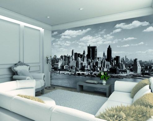 Image of 1wall Manhattan Skyline Wall Mural
