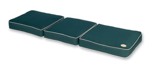 Image of Glencrest Seatex Bespoke 3 Seater Bench Cushion - Green