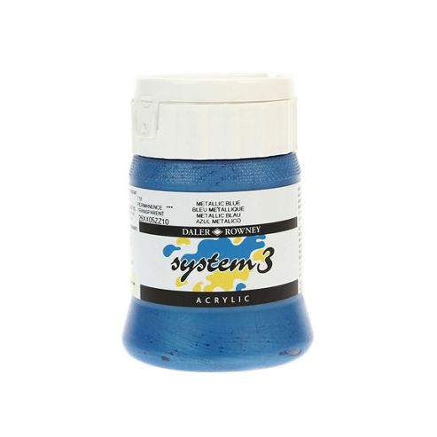 Image of System 3 250ml Metallic Blue