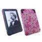 Premuim FunkGem (Pink Silver) Leaves Case & Screen Protector - Amazon Kindle 3 3G - Wifi