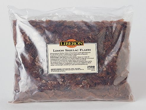 Image of Liberon Lemon Shellac 250g