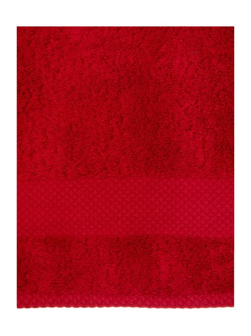Image of Linea Egyptian Face Cloth Red