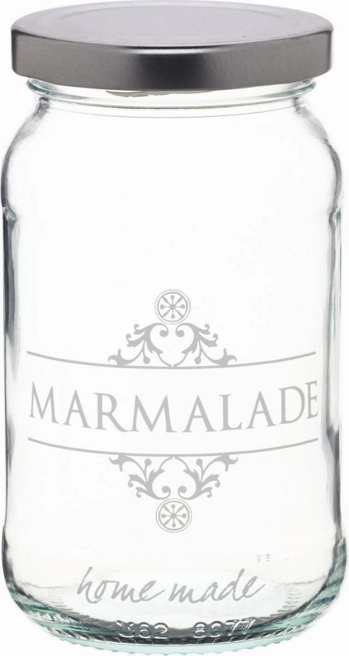 Image of Kitchencraft Home Made 454ml Decorated 'marmalade' Preserving Jar Loose