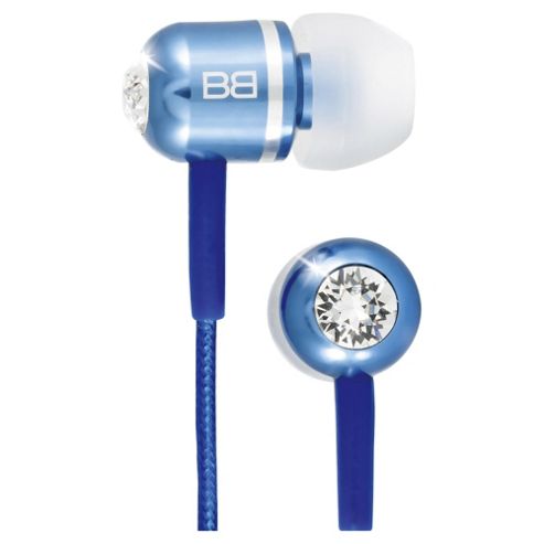 Image of Bassbuds In-ear Headphones W/mic Blue