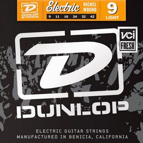 Image of Dunlop Den1066 Electric Strings - Light - 6 Pack