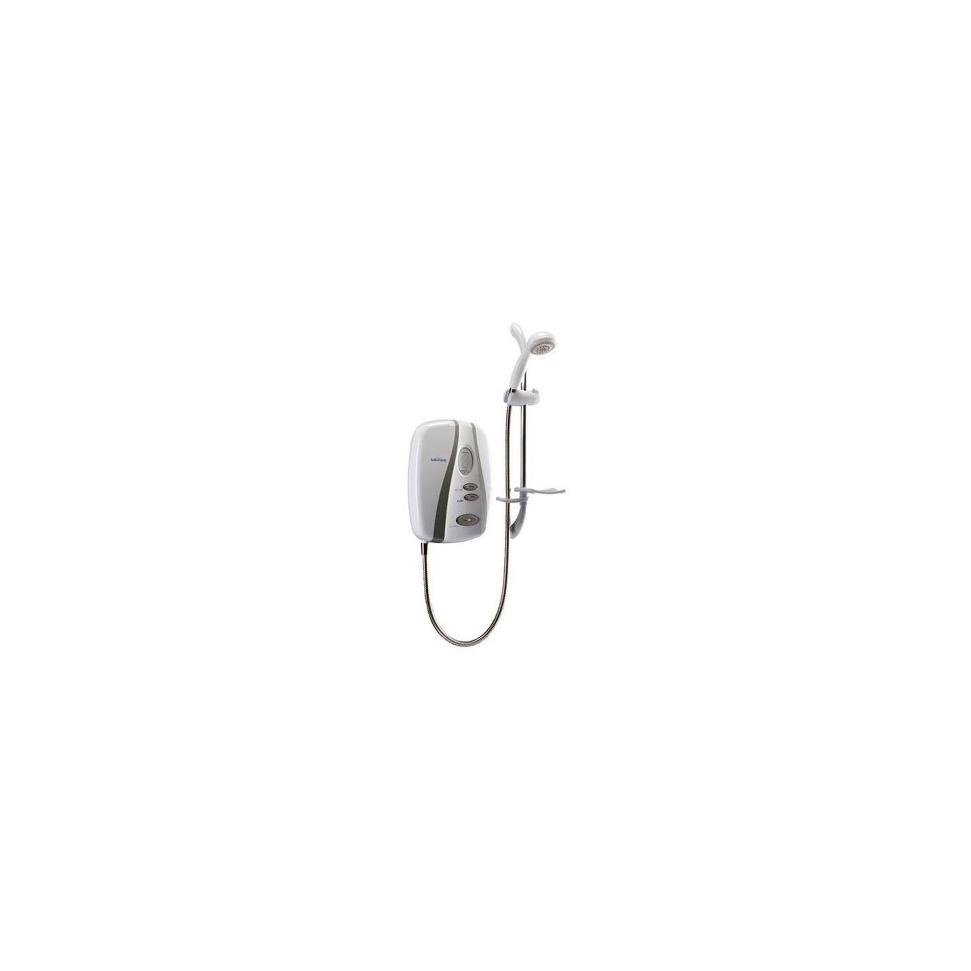 Redring Selectronic Premier Standard Electric Shower White/Chrome 9.5kW at Tescos Direct