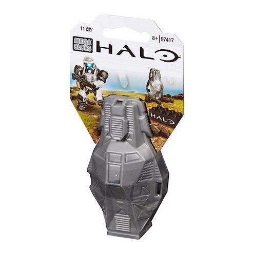 Image of Mega Bloks Halo Metal Series Grey Figure