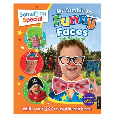 Image of Mr Tumble Something Special Funny Faces Sticker Book