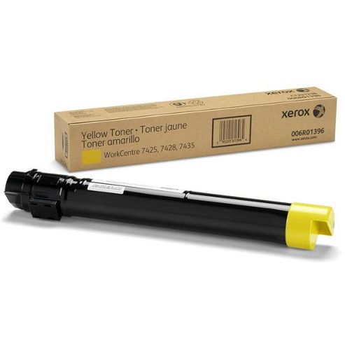 Image of Xerox (yellow) Toner Cartridge (yield 15,000 Pages) For Workcentre 7425/7428/7435