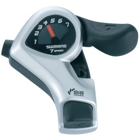 Image of Shimano Tx50 Shift Levers - 6 Speed Pair