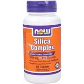 Now Silica Complex 500 mg Vegetarian 90 Tablets