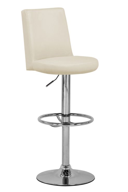 Image of Premier Housewares Bar Chair (set Of 2) - Cream