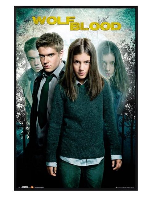Image of Gloss Black Framed Wolfblood Maddy & Rhydian Poster