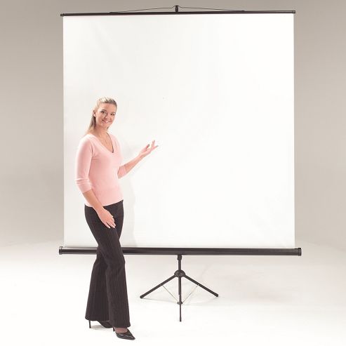 Image of Metroplan Tripod Screen - 150 Cm H X 150 Cm W