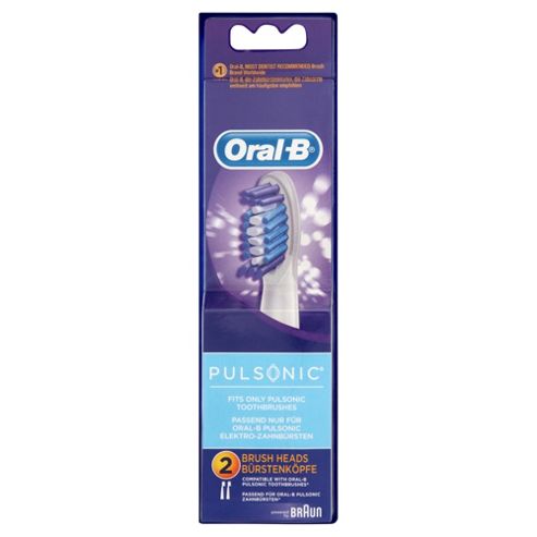 Image of Oral B Pulsonic Refills Heads - 2 Pack