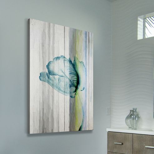 Image of Parvez Taj Water Flower Canvas Wall Art - 114 Cm H X 76 Cm W X 5 Cm D