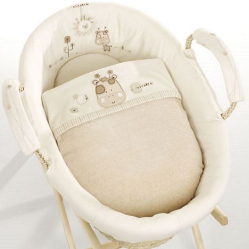 Image of Natures Purest Sleepy Safari Moses Basket