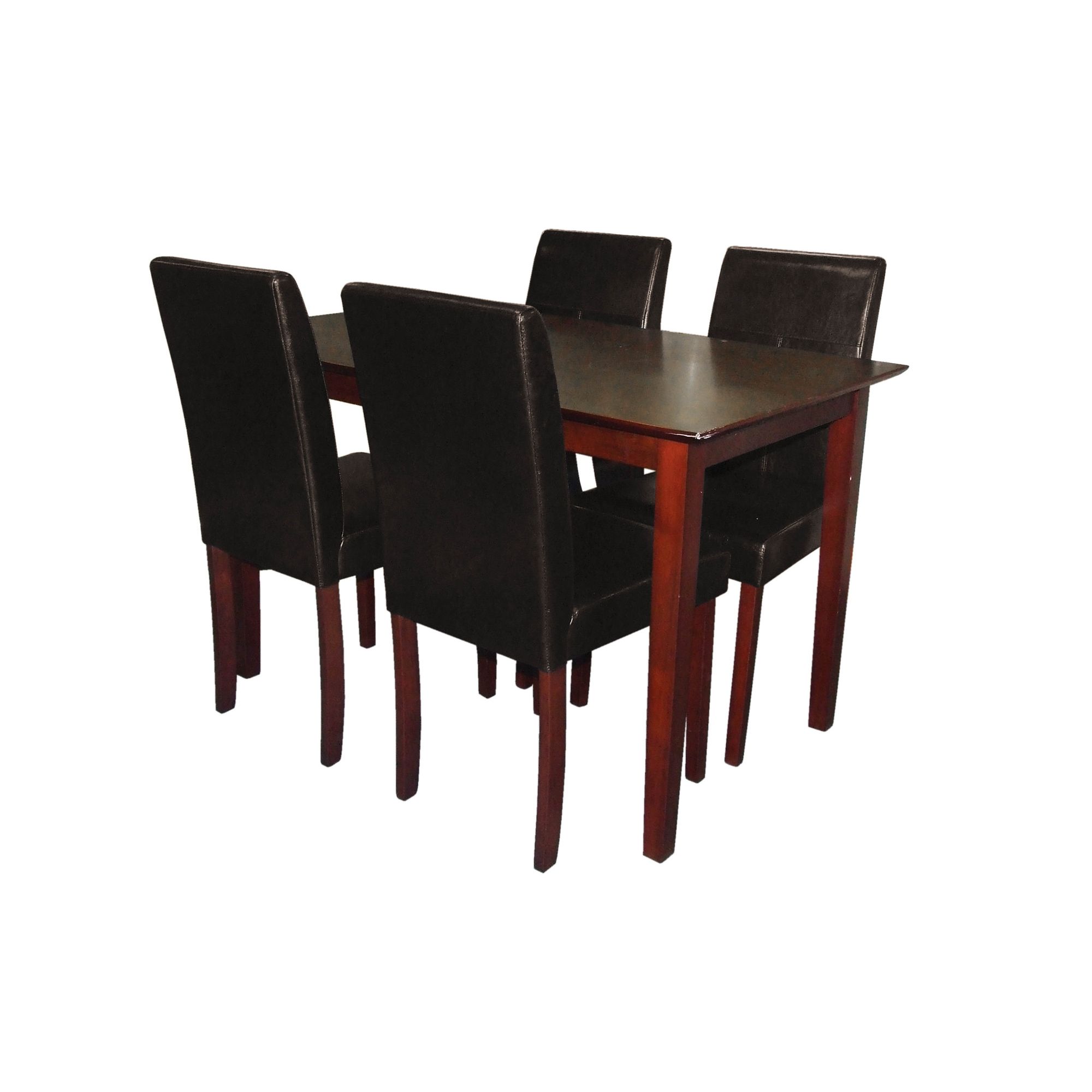 Premier Housewares 5 Piece Dining Set - Brown at Tesco Direct