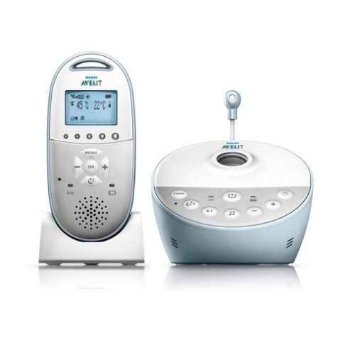 Image of Philips Avent Scd580/01 Dect Baby Monitor With Light Projector