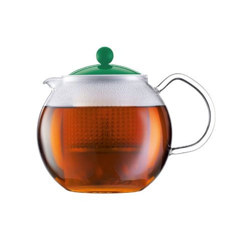 Image of Bodum 1 L Tea Press Teapot, Green