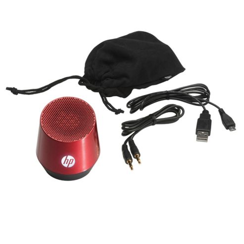 Image of Hp S4000 Mini Portable Speaker - Red