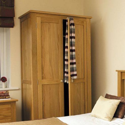 Image of Kelburn Furniture Pitkin 2 Door Wardrobe