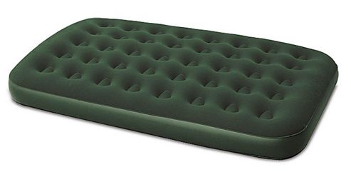 Image of Bestway Comfort Quest Flocked Double Air Bed, Green