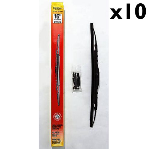 Image of Stadium - Universal Fit Spoiler Wiper Blades 16inch - 10 Pack