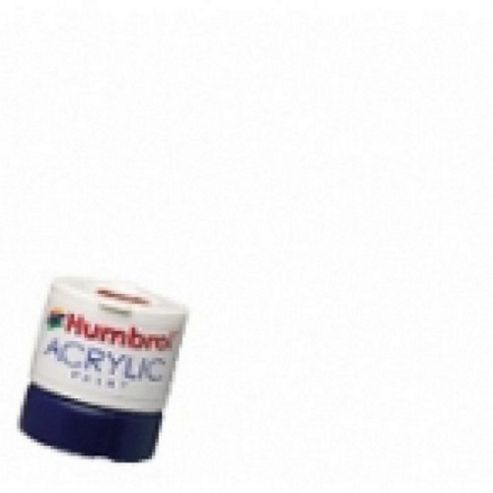 Image of Humbrol Acrylic - 14ml - Satin - No130 - White