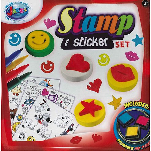 Image of Jacks Stamp And Sticker Set