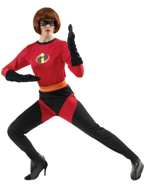 Image of Adult Mrs Incredible Super Hero Costume Medium