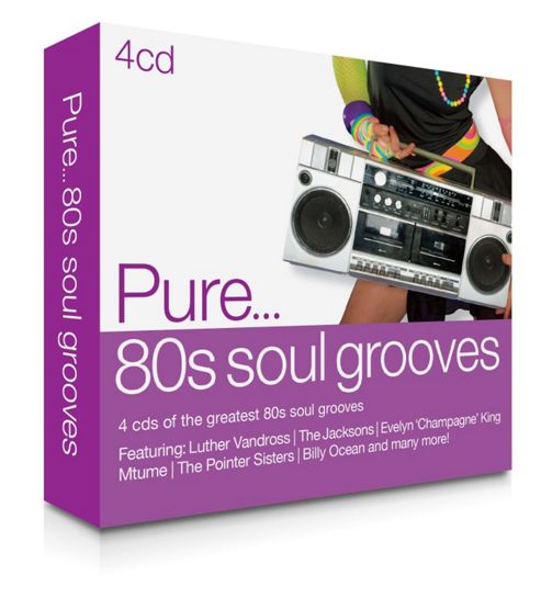 Image of Pure ... 80s Soul Grooves (4cd)