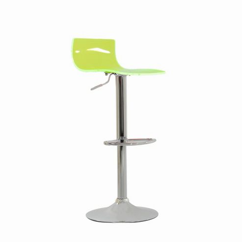Image of Crystal Lime Green Breakfast Bar Stool