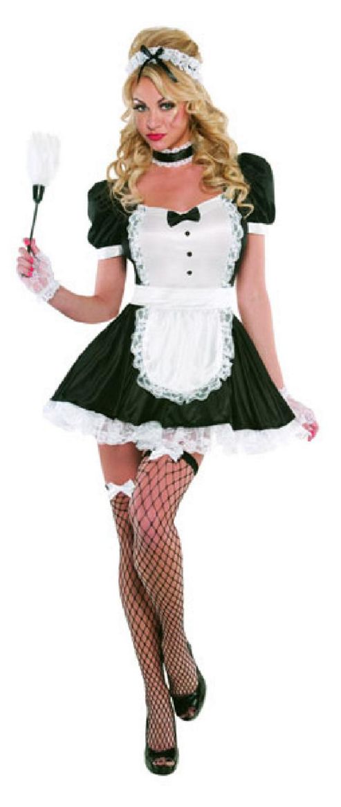 Image of Sassy Maid - Adult Costume Size: 10-12