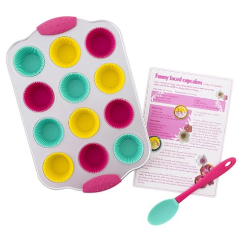 Image of Tesco Mini Silicone Cupcake Cases