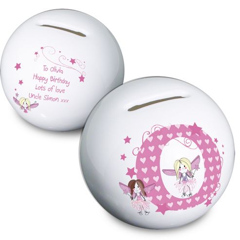 Image of Personalised Fairy Letter Money Box